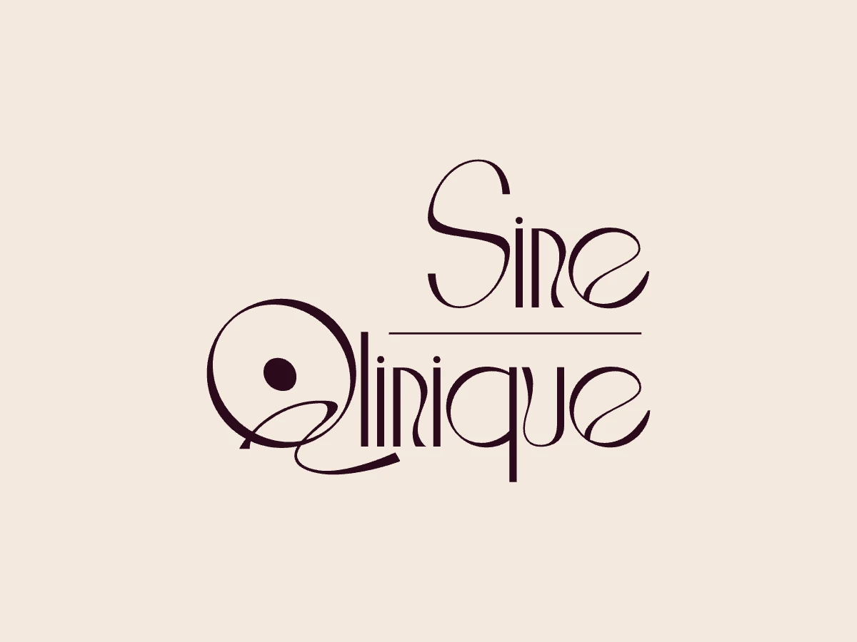 Sine Qlinique The logo · Alkeme Design