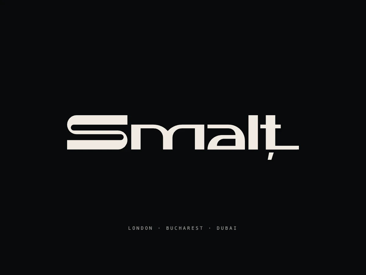 Smalț The logo and the molar mark · Alkeme Design