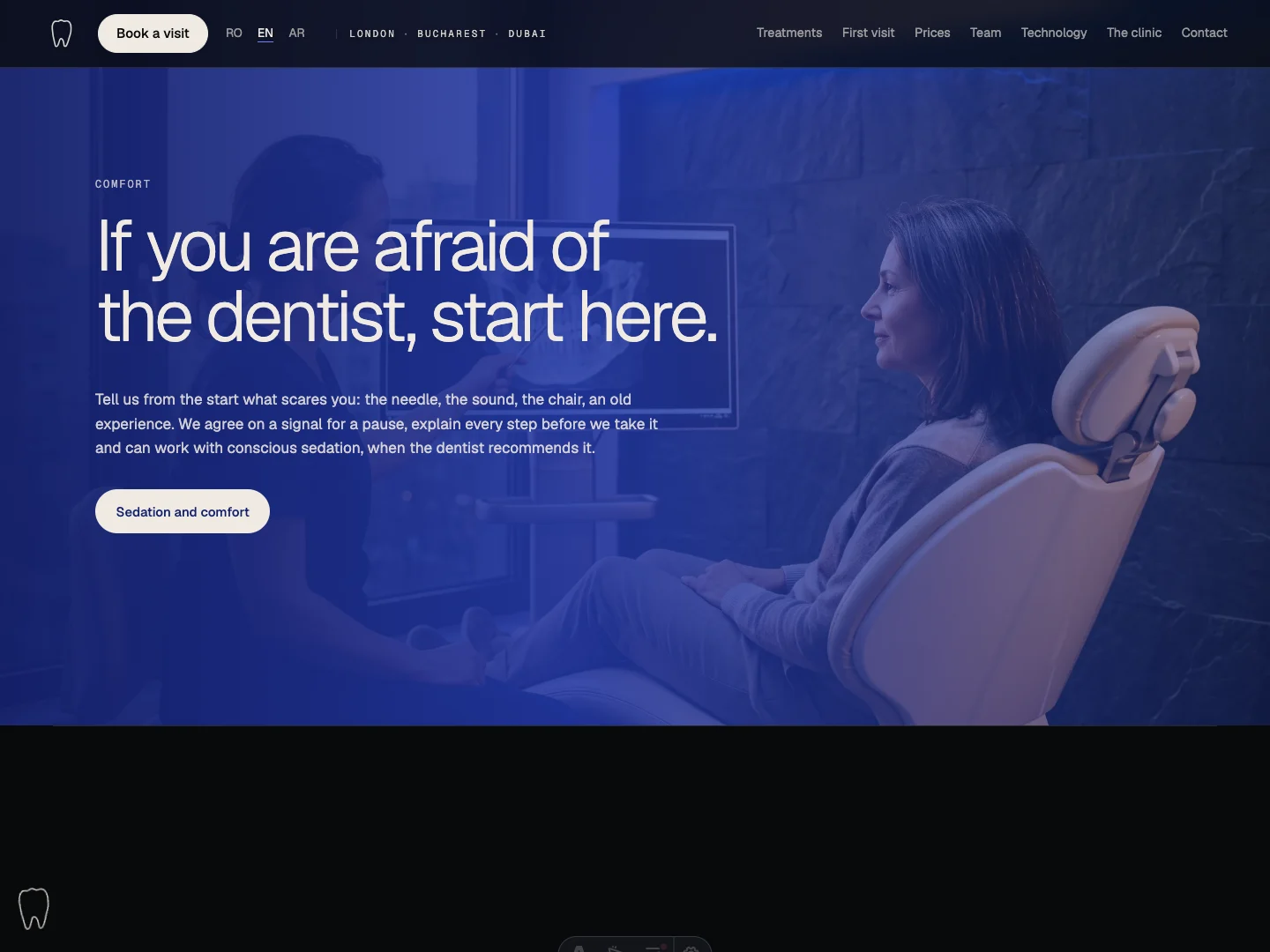 Smalț Website: the homepage · Alkeme Design