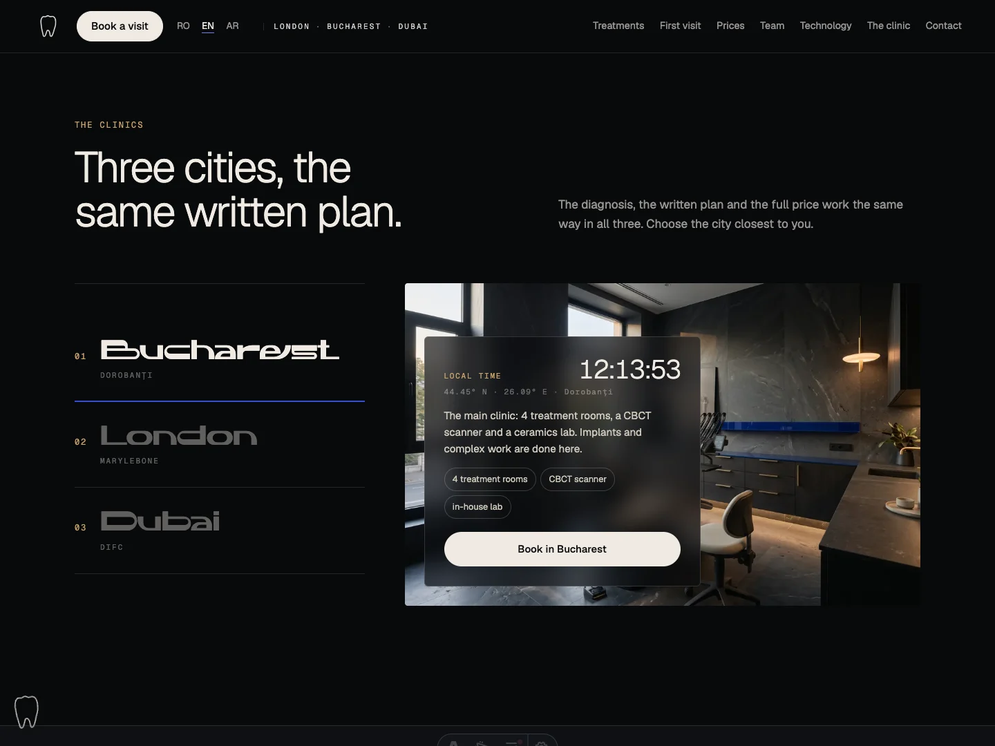 Smalț Website: the homepage · Alkeme Design